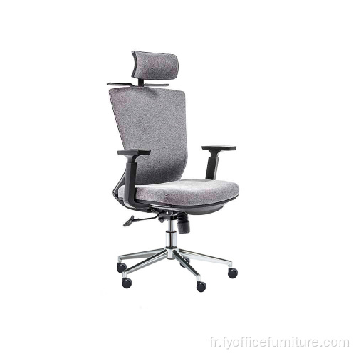 Chaise ergonomique pivotante HFabric gris foncé en gros